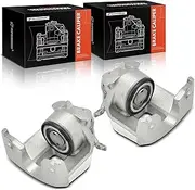 Brake Caliper Replacement for Ford Thunderbird 1975-1979 Lincoln Mark IV 1975-1976 Mark V 1977-1979, without Bracket, one side, 1 Piston, Steel Piston, Rear Left and Right, Set of 2