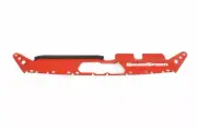 GrimmSpeed RADIATOR SHROUD (FOR 15+ WRX/STI) - WRINKLE RED