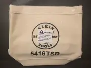 KLEIN TOOLS 5416TSR Heavy Duty Canvas Nail/Hand Tools/Utility Belt Pouch Bag NEW