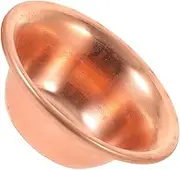 Alipis Copper Offering Bowl for Buddhist Rituals Elegant Holy Water Cup for Meditation Versatile Smudge Bowl Decor for Sacred Spaces Copper Altar Supplies