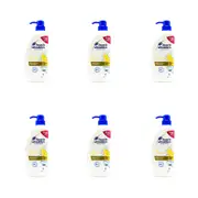 6PK Head & Shoulders 660ml Anti Dandruff Hair Shampoo Oil Control For Oily Hair