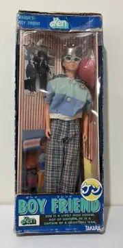 Vintage 1984 Japanese Ken Barbie Boyfriend Doll Takura Candy Pop- Very Rare