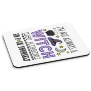 I'm Not Always A Witch PC Computer Mouse Mat Pad Funny Joke Rude