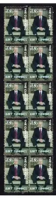 Bart Cummings Melbourne Cup Strip Of 10 Mint Stamps 4
