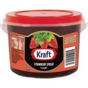 NEW Kraft Heinz Strawberry Jam Spread 2.5kg Bulk Size
