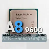 在飛比找蝦皮購物優惠-A8 9600 AM4 AMD 處理器 w R7 Radeo