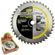 Ivy Classic 36107 7-1/4" 40T Swift Cut Plus Blade for Circular Saws
