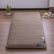 Tatami Mattress Futon Mattress Topper Soft Thick Folding Mattress Pad for Student Dormitory, Home, Bed, As Guests Sleeping Pad, Futon Mattress, Floor Mattress,K,80x190cm(32x75inch)
