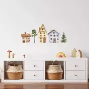 Removable Wall Stickers Wall Decals For Baby Nursery Decor - Houses