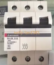 100% Test 1Pcs Mitsubishi BH-D6 3P D16 New Circuit Breaker Rf