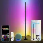 Corner Floor Lamp - Smart RGB LED Corner Lamp with App/Voice Control, 16M Col...
