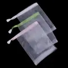 Nylon soap net small drawstring exfoliating mesh soap saver pouch bag sack