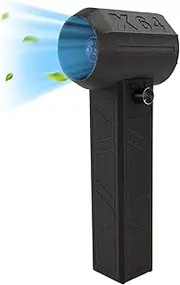 Bewinner Jet Fan Dry Blower - 200,000 Revolutions per Minute Powerful Fan, 64 mm Brushless Motor, Continuous Adjustment, Wireless Electronic (EU Plug)