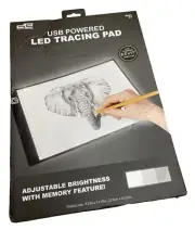 Digital Essentials USB Powered LED Tracing Pad 5.9” by 9.4" New