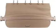 Trunk Cargo Cover Compatible With KIA SPORTAGE 2005-2016 Shield Rear Luggage Curtain Retractable Partition Privacy Car Accessories(BEIGE)