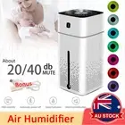 1000ML Ultrasonic Air Humidifier Mist Aroma Diffuser Oil Purifier LED Light USB