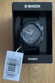 Casio G-SHOCK Mens Watch - GA-100-1A1DR - Black - Brand New - Requires Battery!!