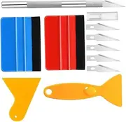SWOOMEY 1 Set Car Vinyl Wrap Tool Kit Window Tint Film Installation Tools for Easy Application and Trimming Durable and Practical for Car Wrapping and Film Protection