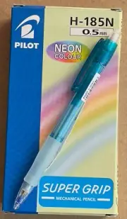 Pilot Supergrip Mechanical Pencil 0.5mm Neon Blue