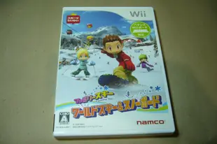 Wii 家庭滑雪 世界滑雪&滑雪板 日版(中古)