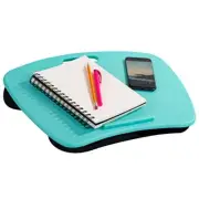 LAPGEAR Basic Lap Desk with Device Ledge and Cushion - - Style No. Aqua Sky