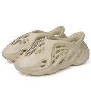 Trendy & Comfy Foam Slides For Kids Adult - Lightweight, Quick-drying & Non Slip Clogs For Outdoor Fun! Khaki 34-35