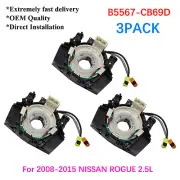 New High-Quality Clock Spring For 2008-2015 NISSAN ROGUE 2.5L B5567-CB69D 3PACK (for: Nissan)