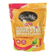 NEW Darrell Lea Fabulicious Mixed Flavor Sour Candy Sticky
