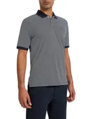 [Marcs] Andres Mercerised Polo Shirt in Navy Multi