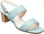 Beaufit(ビューフィット) View Fit A49Y Women's Clog Double Belt Sandals, blue (light), 23.0 cm