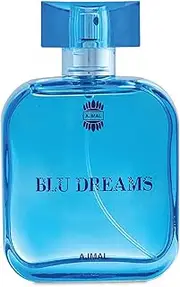 Green Velly Ajmal Blu Dreams EDP 100ML Long Lasting Scent Spray Fougere Perfume Men