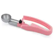 Vollrath 47402 S/S 0.54 Oz. / #60 Squeeze Disher with Pink Handle