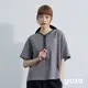 【gozo】gozo三次方口袋造型T恤(灰色/黑色_F) | 女裝 圓領 休閒