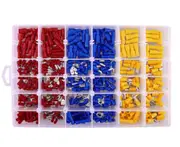 720PCS Assorted Insulated Electrical Wire Crimp Terminals Port Connectors Kit