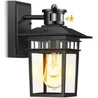 Motion Sensor Outdoor Lights Wall Mount, Dusk to Dawn Exterior Light Fixture,...