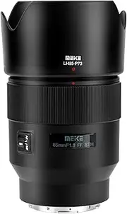[Meike] 85mm F1.8 Auto Focus Medium Telephoto STM Stepping Motor Full Frame Portrait Lens Compatible with Panasonic Lumix Sigma Leica L-Mount Cameras S1H S1 S5 S5 Mark II S1R S9 SL SL2 FP FPL