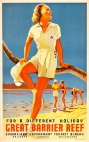 Great Barrier Reef Travel Poster