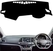 Dashboard Cover Dash Mat,for Hyundai Elantra 2016 2017 2018 2019,Anti-Scratch Dash Cover Dashboard Cover Mat Sun Shade Protect Carpet