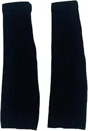 TWTCZOZ 1/6 Scale Female Figure Knitted Leg Cover Handmade Toy Long Socks Stockings Accessories for 12, Black