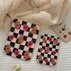 Flower Desktop Stand Mirror Pocket Make-up Mirror Bedroom