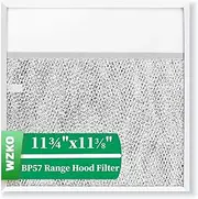 BP57 Range Hood Filter - for Broan-NuTone 43000 Kitchen Grease Filter, Aluminum Filter with Lens 11 3/8" x 11 3/4" (1 Pack)