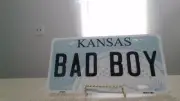 Bad Boy Kansas Metal Sign