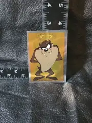 Angel Taz Tasmanian Devil Foil Sticker Warner Bros. 1995
