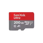SanDisk Ultra 200GB Micro SD SDXC Card 120MB/S Mobile Tablet Memory Card Full HD