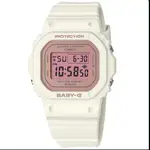 BABY-G CASIO / 卡西歐 春日色調 防水 橡膠手錶 櫻花粉X白 / BGD-565SC-4 / 38MM