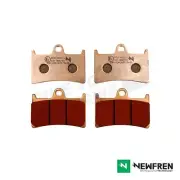 Newfren Full Front Sintered Brake Pad Set for Yamaha MT-09 900 (MTN 850) 2017-20