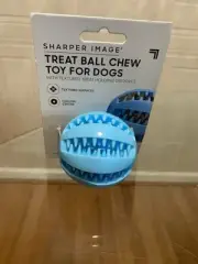 Brand New Sharper Image Treat Ball Chew For Dog 2.5”
