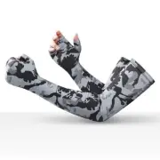 Summer Sleeves Cycling Cuff - Outdoor Camouflage Cool Arm Sleeves Warmer Glove