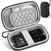 AGPTEK MP3 MP4 Player Case, Portable Music Player Case with Metal Carabiner Clip for iPod Nano, iPod Shuffle, Sandisk Music Player/Sony NW-A45 /B Walkman and Others