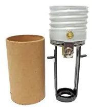 3" STANDARD-BASED LAMP PART SOCKET W HICKEY (TR-232)